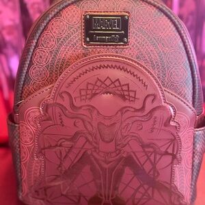 Loungefly  Scarlet Witch Glow-in-the-Dark Mini Backpack